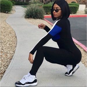 Fashion Nova Lounge Jumpsuit💙🖤